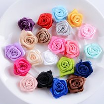 2cm manual rose si dai hua decorating flowers diy handmade jewelry hairclip hair bow accessories