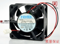 New NMB-MAT Fan 2410ml-05w-b60 6025 24v fan for 2 years