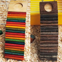  Can be arbitrarily bent log ladder ladder runway hamster can be arbitrarily bent log ladder toy ladder