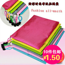 Stationery Color Fashion Bouvein Zipper Bag A4 A4 A5 A6 A6 Football Tattoox Paper Bag Waterproof Special Price