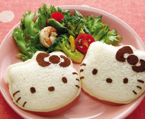 Kitty Kitty Sandwich Mold Cute Cartoon Sliced Bread Press Die DIY Baby Loving Breakfast Tool