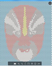 Paper edge handmade triangle insert plane works Sichuan Opera facial makeup handmade origami can be designed to choose from