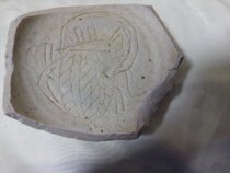 Rare Ming Dynasty plain tire carved pot pattern Ancient porcelain pieces Old porcelain Antique Antique collection Genuine old object porcelain furnace Porcelain cup