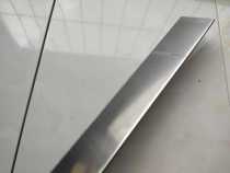  430 stainless steel plate Stainless iron plate has been cut 200*40*about 3 mm magnetic steel plate