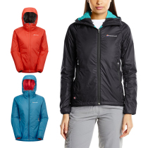Montane FEM PRISM JKT womens hooded cotton suit warm with bird Atom LT