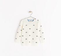 Boy knit sweater jacket autumn clothes baby clothes baby children pure cotton sweaters European and American needles jersey foreign trade