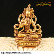 Secret Buddha Statue Nepal Pure Handmade Pure Bronze-Cure Gold King Kong King Kong Buddha Buddha Statue