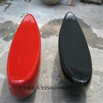 Factory supply FRP modern creative seat Sculpture Cultural Square shopping mall rest seat ornaments sculpture