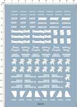 64231-A5215 Dash Proto Emperor ZX Deep Punple 4WD Water Patch