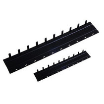 Black clip 10-hole binding Clip 3-35mm plastic clip 10-tooth clip clip strap 100