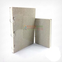 Japanese linen art pen face Steel ring book Loose-leaf book Sketch book Sketch book Painting book 32K 16K