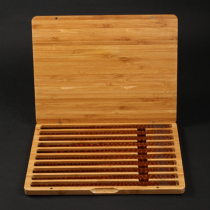 NEWREA New Elite Treasured Class Snake Wood Chopsticks Collection Creative Gifts