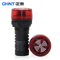Zhengtai LED sound and light buzzer flash alarm light ND16-22FS 220V 24V