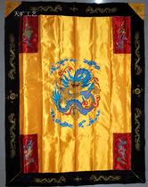 Dragon Kowloon Club Buddha household products embroidered double decoration Buddha embroidery lotus club monks to worship Buddha Buddha