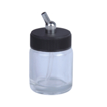  Temporary tattoo spray gun tip bottle spray bottle small bottle color material connected to the airbrush for use