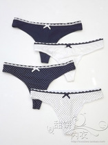 Ren 4 Article 19 Foreign trade European and American Underpants Womens round points Pure Thrones Pants Sexy Lace Side Seduction T Pants