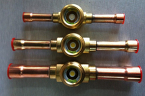 Cold storage air conditioning refrigeration unit high pressure liquid tube visual mirror refrigerant observation window 28mm welding Port