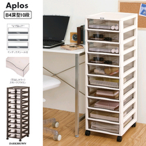 Japan Import JEJ File STORAGE CABINET FILE CABINET PLASTIC DRAWER CABINET COMPOSITION CABINET OFFICE INFORMATION CABINET CONTAINING BOX
