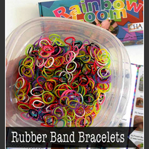 Original Rainbow Loom RAINBOW LOOM MONOCHROMATIC MIX RUBBER BAND COMPLEMENTARY BAG BRAIDING MACHINE DIY TOY