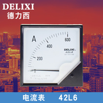  Delixian mounted pointer mutual inductance ammeter voltmeter 42L6 0-450V 1002003600 5