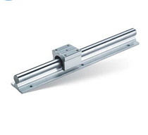 With support optical shaft aluminum bracket bearing Steel hardened cylindrical linear guide SBR aluminum bracket guide complete specifications