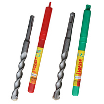 Square king 6-25MM square handle round handle 200MM lengthened shock drill bit electric hammer drill to build wall concrete