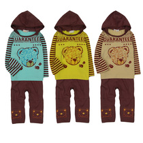 Cotton cotton childrens clothing spring long sleeve set home clothing 2020 new spring autumn Q417-025