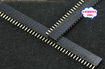 Single row row pin female seat spacing 2 54MM 1*40p single row female needle seat row pin socket 40 pin straight plug