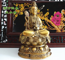 Bronze Guanyin Guanyin BodhisattBodhisattva Guanyins Lady Bronze Statue House Ornament Living Room Furnishing