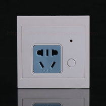 Intelligent digital remote control socket household new national standard five-hole 86 type 220V wall wireless power switch can pass through the wall