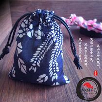 Blue printed cloth blue and white bag small cloth bag pumping pocket spice jewelry packaging bag environmental protection bag
