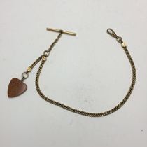 Antique Pocket Watch Chain with gold