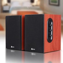 Golden Field Jinhetian M2 computer audio wall-mounted 2 0 audio-visual speaker heavy bass Wood