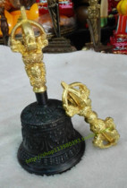 Small Nepal five-strand diamond bells and pestles tantric instruments bronze bells mini clocks to carry convenient boutique ornaments