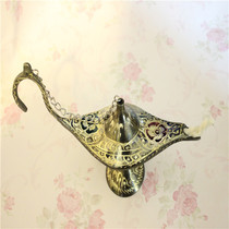 Pakistani handicrafts bronze bronze carving Aladdin magic lamp safe with financial gifts factory direct BT307