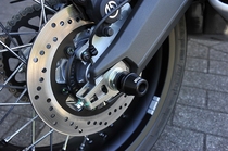 Japan AELLA front and rear wheels anti-fall rubber protection DUCATI DUCATI SCRAMBLER self Tour spot