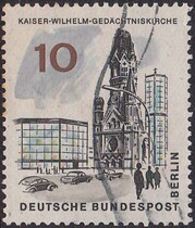 He Qiang Online Store German Architecture Berlin Credit Stamps 1 Foreign Stamp GER201