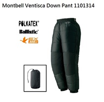 Montbell Ventisca Down Pants mens and womens 800 Peng insulation down pants spot M size