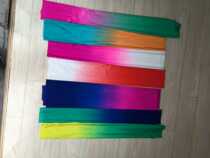 Performance Clothing Fabric Gradient Color Spandex Fabric Four Sides Elastic Gradient Color Spandex Fabric Fabric