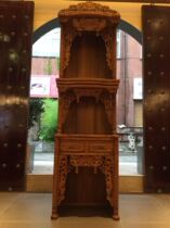 Burmese teak private custom niches