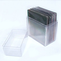 New product Square filter storage box square gradient mirror filter box 10 pieces convenient and practical