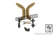 (WARFIGHTER)OPS-CORE ACH-ARC MICH helmet rail kit with rubber