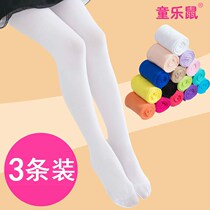 Thin girls velvet ballet summer white girls white stockings dance socks practice flesh color high-play non-slip