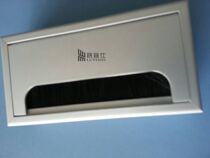 Various specifications worn hole box Aluminum square box Office brush wire box large ball table accessories