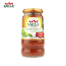 Original imported pasta sauce Meat sauce Sacla Sacla Basil Cherry Tomato Spaghetti Sauce 420g