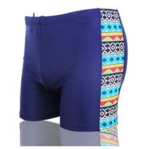  DK fashion mens boxer swimming trunks hot spring new swimming trunks breathable lining with ethnic style swimsuit summer