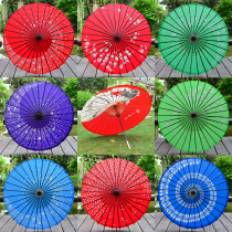 Vintage antique oil paper umbrella Japanese umbrella Classical Cherry blossom handicraft umbrella Japanese restaurant hot pot shop decoration umbrella