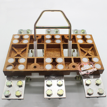 Shanghai Peoples HD13-1600 31 single throw open knife switch three-phase brake knife switch 1600A red copper