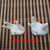 Ceramic Tea Tokuanyu Guanyin Hand Tea Tokuanyu Tea Tofu Tea Accessories Jade Porcelain High White Porcelain Two Teas