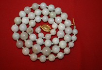 70 s old export old pit old natural A goods jade necklace old natural a antique jade necklace JA002